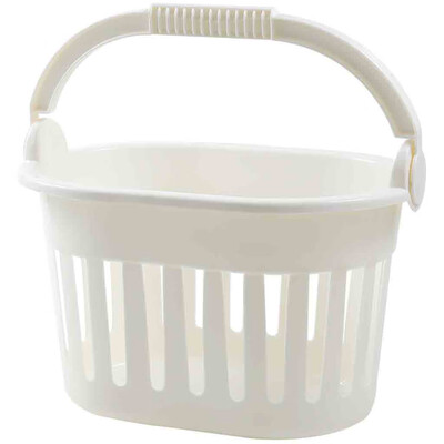 

Gobestart Portable Bath Laundry Basket Bathroom Toiletries Storage Box Holder Organizer