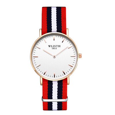 

Mens IPS plating watch thin student mens watch waterproof quartz watch