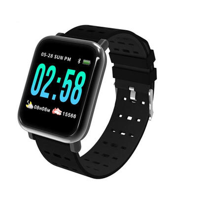 

Wearpai A6 Blood Pressure Smart Bracelet Large Color Screen Fitness Tracker Step Counter Activity Monitor Sport Watch