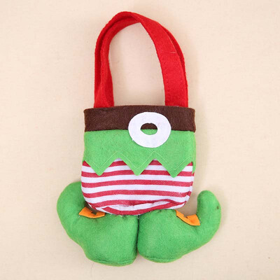 

1xChristmas Holiday Party Decor Supplies Elf Stocking Pants Candy Children Gift