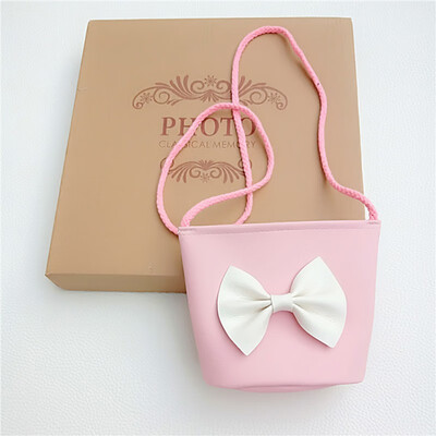 

Bags for Women 2019 Spring Cute Summer Mini Bowknot Design Cross-body Handbag Fashion Girls Kids PU Shoulder Messenger Bag