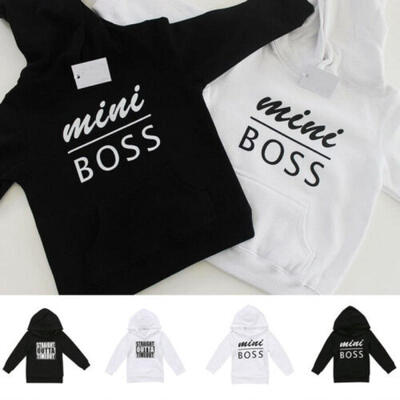 

Toddler Newborn Baby Boys Girls Hoodie Hooded Outdoor Tops Casual Sweatshirt