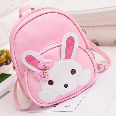 

Cute Rabbit Cartoon Mini Backpack Baby Kids Girls kindergarten School Bag