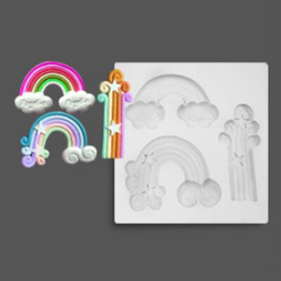 

3D Balloon Rainbow Silicone Mold DIY Cake Chocolate Sugar Candy Baking Tool