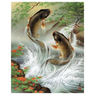 

DIY Diamond Painting Sets Different Shape Diamond Drawing Cross Stitch Wall Decorative Color Cat 30x25cm