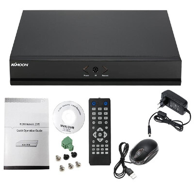 

KKmoon 8CH 1080P Hybrid NVR AHD TVI CVI DVR 5-in-1 Digital Video Recorder P2P Cloud Network Onvif Digital Video Recorder support P