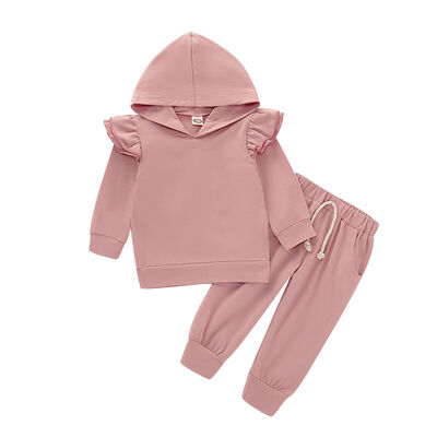 

Toddler Baby Girls Clothes Hooded Tops Sweatshirt Pants Tracksuit Outfits Set