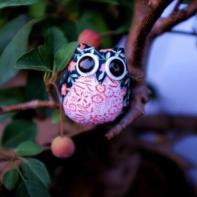 

Gobestart Creative Gifts Cloth Cartoon Owl Home Accessories