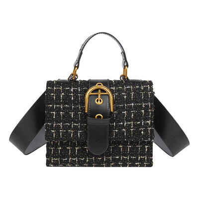 

Luxury Satchel Wool Crossbody Handbags Casual Women Messenger Shoulder Bags