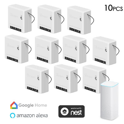 

SONOFF Mini Two Way Intelligent Switch 10A Supports DIY Mode Household Appliance Automation Smart Switches
