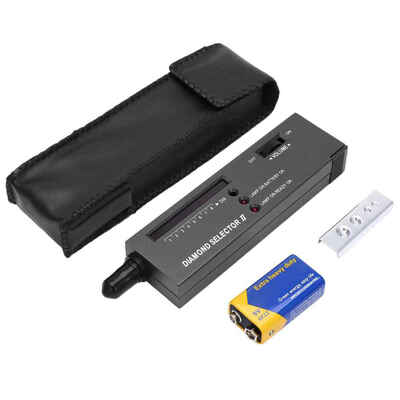 

Gemstone Tester Selector II Gems LED Indicator Test Jewelry Tools Measurements with LCD Dsplay LED Indicator