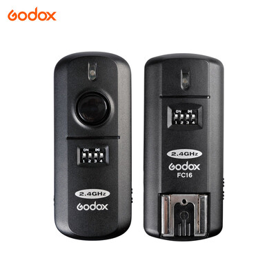 

Godox FC-16 24GHz 16 Channels Wireless Remote Flash Studio Strobe Trigger Shutter for Nikon D5100 D90 D7000 D7100 D5200 D3100 D32