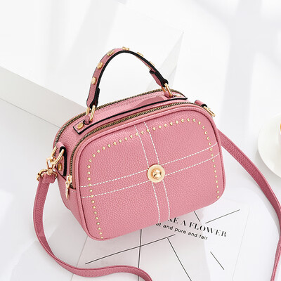 

Summer fashion ladys net red bag with one shoulder&one shoulder inclined bag
