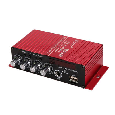 

Kinter MA-130 Car Digital Audio Player Bluetooth Support FMMP3MIC Input Stereo USB Car Boat Audio Auto Power Amplifier
