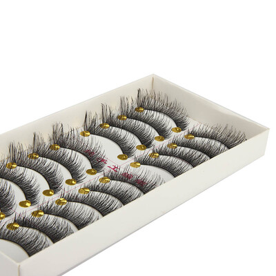 

〖Follure〗Big sale 10 PairLot Crisscross False Eyelashes Lashes Voluminous Hot Eye Lashes