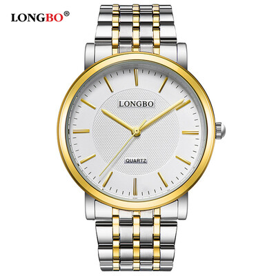 

Watch steel belt mens watch calendar waterproof quartz watch couple table 80279