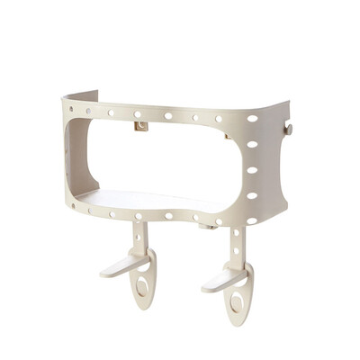 

〖Follure〗Plastic Suction Cup Bathroom Kitchen Storage Rack Organizer Shower Shelf