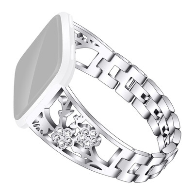 

〖Follure〗Replacement Stainless Steel Bracelet Band Straps For fitbit versaversa Lite