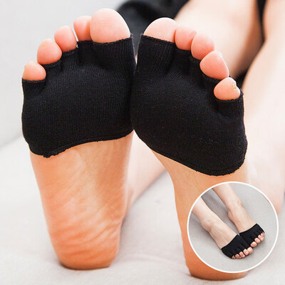 

Super Elastic Foot Socks Toe Protector Prevent Injury Five Toes Separator Foot Care Non-Skid Toe Corrector Health Care