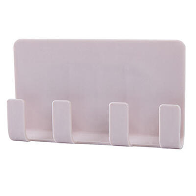 

Wall Mounted Cellphone Charging Bracket Stand Holder w 4 Hooks Hanger Rack