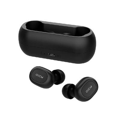 

QCY T1 TWS Bluetooth 50 Earphones Wireless Headphone 3D Stereo with Dual Microphone