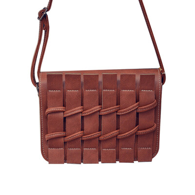 

Fashion Women Fence Square Faux Leather Crossbody Shoulder Bag Pouch Handbag