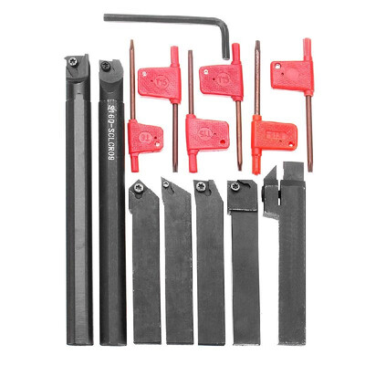 

7Pcs Set of 16mm Lathe Turning Tool Holder Boring Bar CNC Tools Lathe Cutting