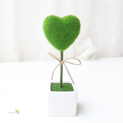 

Toponeto Potted Artificial Bonsai Plants Decorative Flowers And Wreaths Vase Home Decors