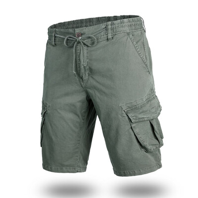 

Gobestart Fashion Mens Casual Cotton Pocket Solid Outdoors Work Trouser Cargo Short Pants