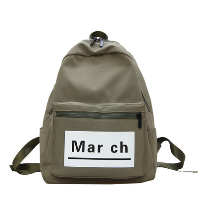 

Korean version of schoolbag Uzzang Backpack Campus Shoulder Pack Chaozhou Brand