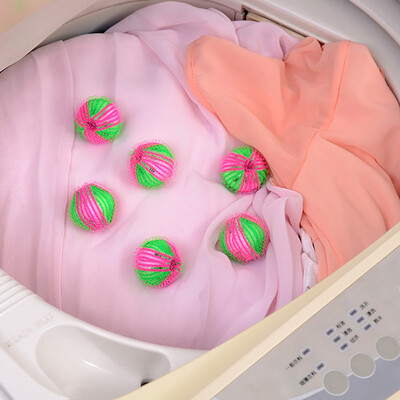 

Gobestart 6pcs Hair Removal Laundry Ball Clothes Personal Care Hair Ball Cleaning Ball