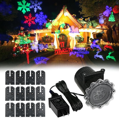 

Projection Light Animated LED Projector Light Christmas Projector Lights Halloween Projector with 6 Dynamic Animation Slides for H