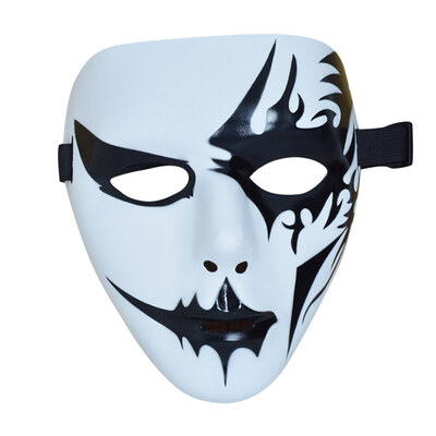 

Halloween Party Decoration Funny Hand Painted Mask Street Dance Costume Party Mask