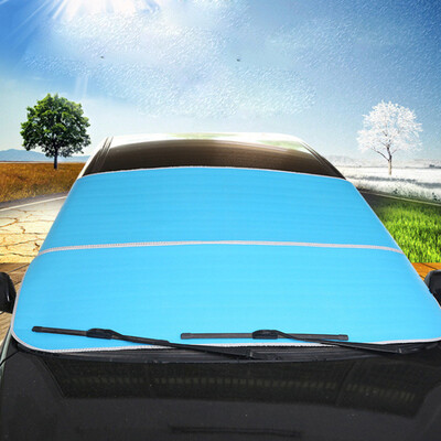 

Tailored Car Snow Ice Protector Visor Sun Shade Fornt Rear Windshield Cover Block Shields