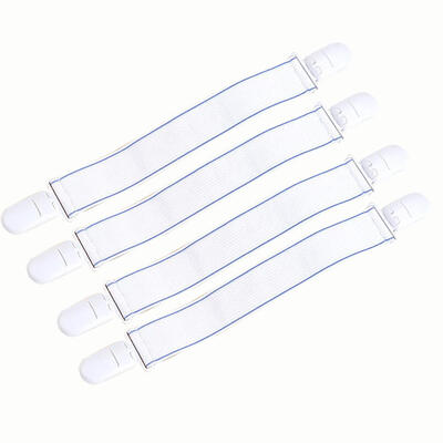 

Elastic Bed Sheet Clip Fasteners Bed Blankets Grippers Slip-Resistant Belt