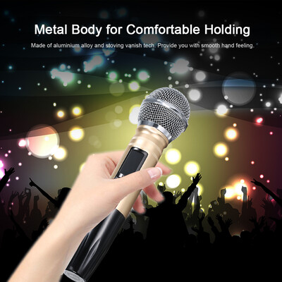 

UHF Wireless Microphone Handheld Microphone KTV Karaoke Mic for Meeting Speech