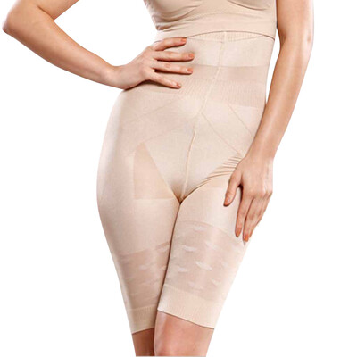 

Toponeto Women High Waist Underpants Body-Shaping Girdle Comfort Flat Angles Shaping Pant