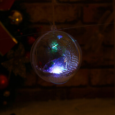 

〖Follure〗Christmas Tree Pendant Hanging Home Ornament Christmas Decoration Ball Light