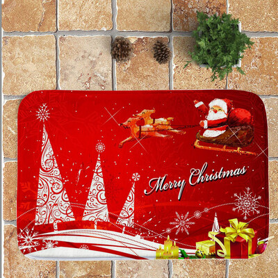 

〖Follure〗Merry Christmas Welcome Doormats Indoor Home Carpets Decor 40x60CM
