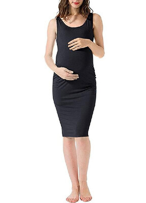 

Leisure Style Maternity Simple Sundress
