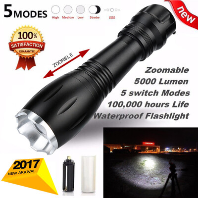 

Saidsome G700 Flashlight 5000lm BRIGHT X800 Tactical LED Military Design flashlight lamp