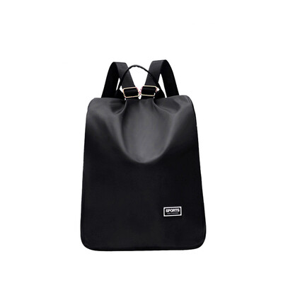 

Tailored Fashion Ladies Wild Large-Capacity Nylon Waterproof Anti-Theft Backpack