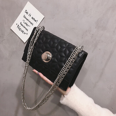 

Magentas chain bag women2019 new style new style new style new style pure color small square bag single-shoulder oblique
