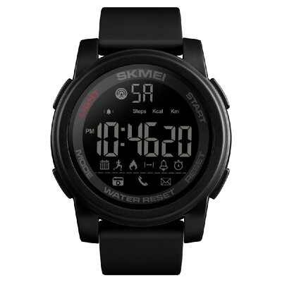 

SKMEI 1442 Multifunctional 5ATM Waterproof Mens Smartwatch Sports Watch Activity Tracking Luminous Calendar Week Date Alarm Male