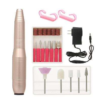 

Portable Electric Nail Drill Machine Professional 20000 RPM Manicure Pedicure Nail File Drill Kit for Acrylic Gel Nails