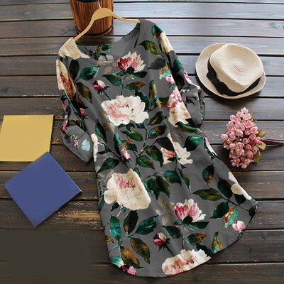 

Ladies Dress Womens Summer Dress Round Neck Casual Fashion Slim Fit Retro