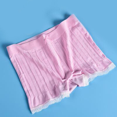 

Summer Womens Sexy Safety Shorts Lace Safety Pants Solid Color Seamless Boxers