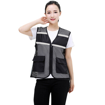 

MenWomen High Visibility Safety Vest With Reflective Jacket Security Waistcoat