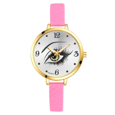 

Table ladies Geneva watch GAIETY brand fashion watch silicone strap watch