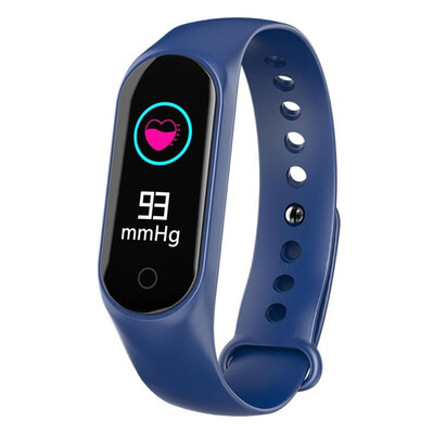 

M3C IP68 Waterproof Fitness Tracker Heart Rate Monitor Pedometer Bracelet